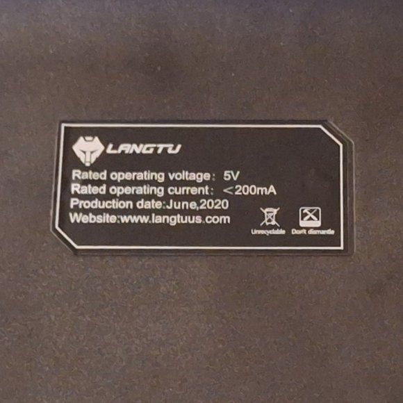 LANGTU RGB Backlit 100% Wired Keyboard - Picture 4 of 4